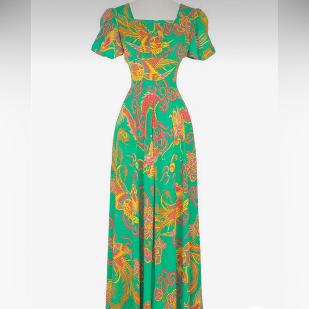 Trashy Diva The Stork Club Long Dress Phoenix and Dragons